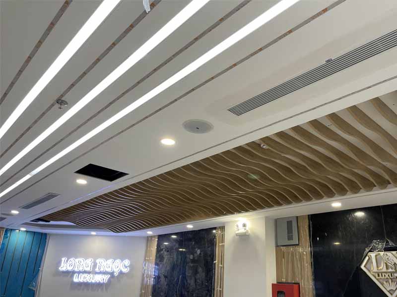Loa được sử dụng cho cửa hàng là loa âm trần công suất 20W