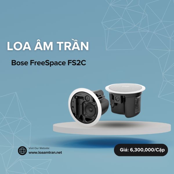 Loa âm trần cho spa Bose FreeSpace FS2C