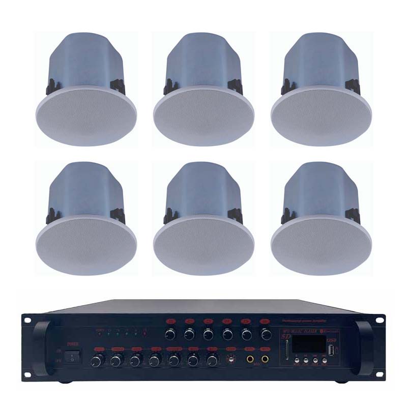 Combo loa âm trần TOA 30W cho âm thanh phòng họp 
